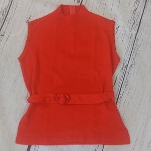 VINTAGE Belted Sweater